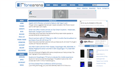 Desktop Screenshot of fonearena.com